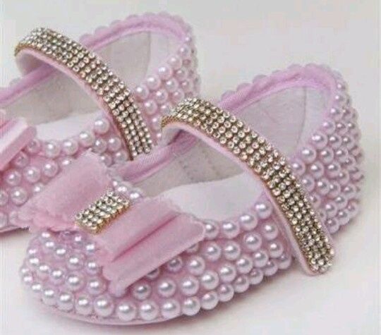 Zapatos en color rosa para pajes - 1