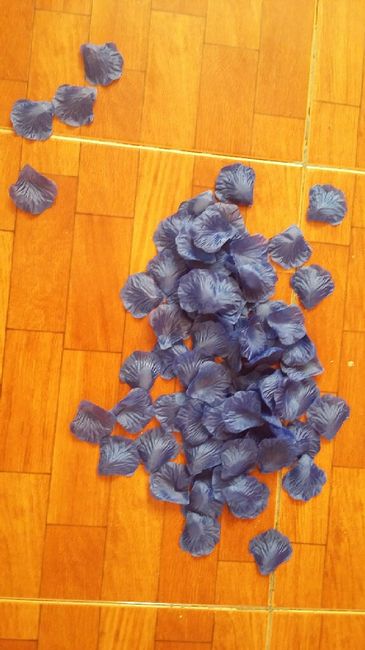 Pétalos de rosa artificiales🌹 salida de la Iglesia - 3