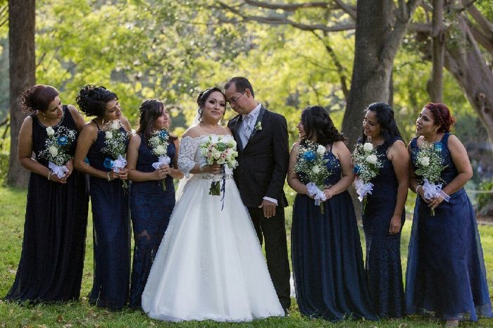 ¿qué colores y estilo usarán sus damas??? - 1