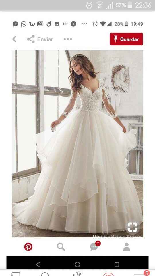 Cómo sera sus vestidos de novia - 1