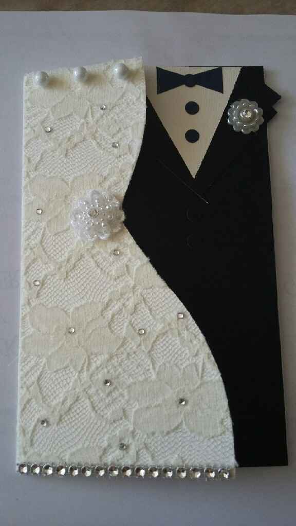 Mis invitaciones Hechas por mi, segunda parte y "espero que sea la última" - 1