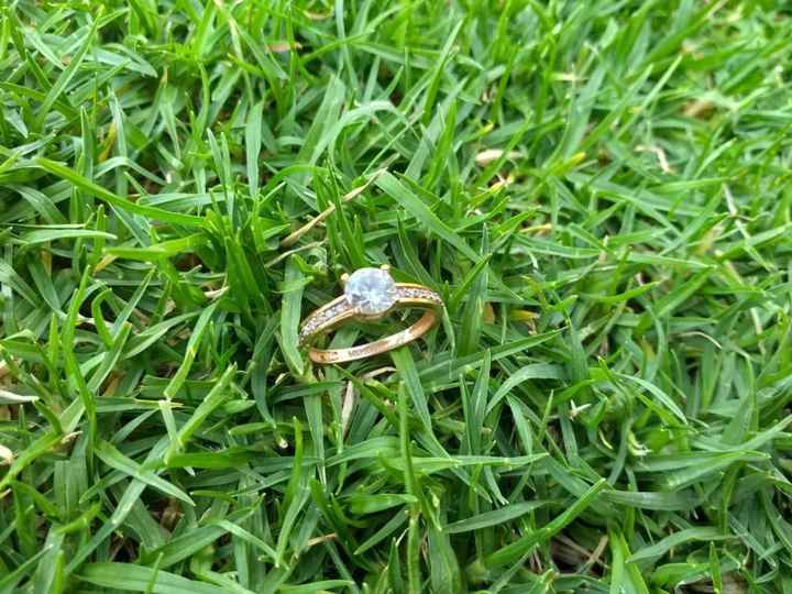 Amo mi anillo si duda me enamoro 