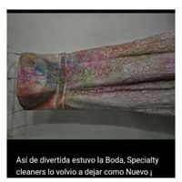 Limpieza de vestido en Guadalajara o Zapopan. - 1