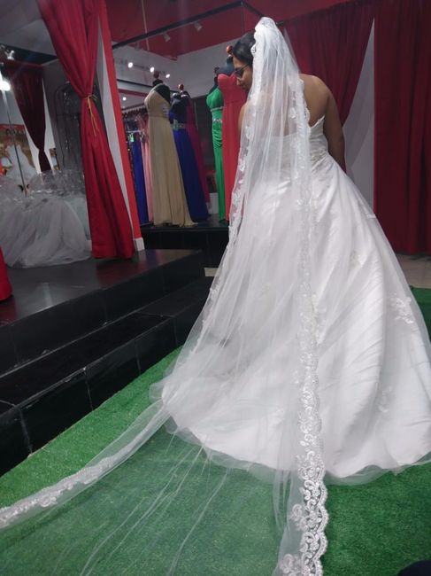 Velo largo!!! me encantó