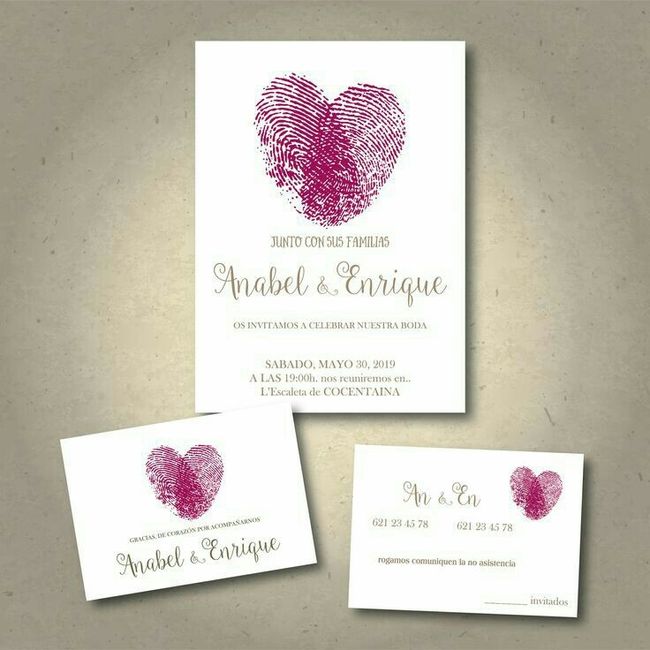 Estilo de invitaciones - 2