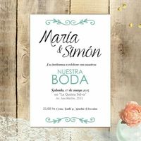 Estilo de invitaciones - 1