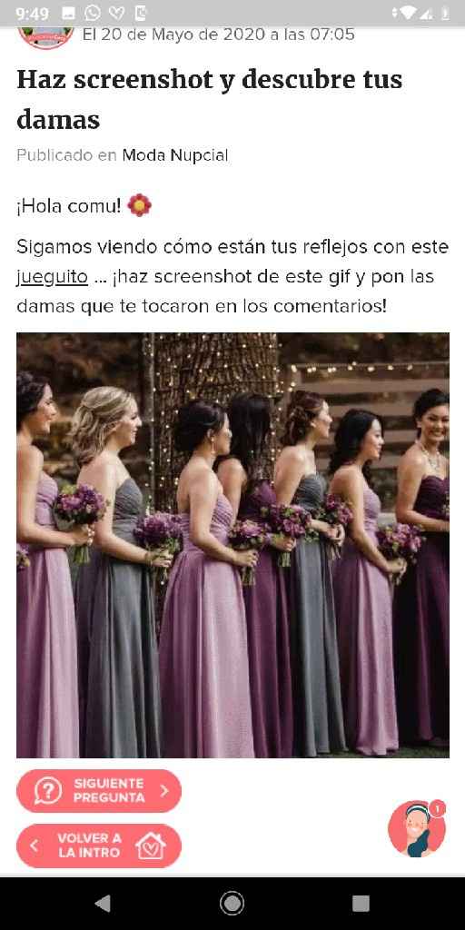 Haz screenshot y descubre tus damas - 1