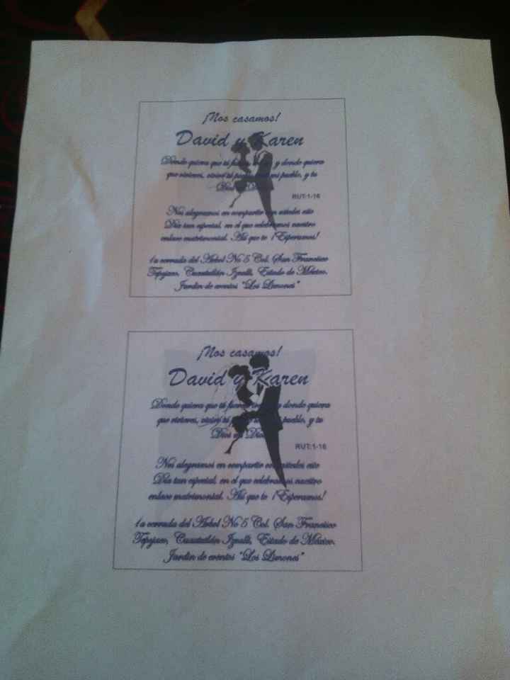 Mis invitaciones :( - 2