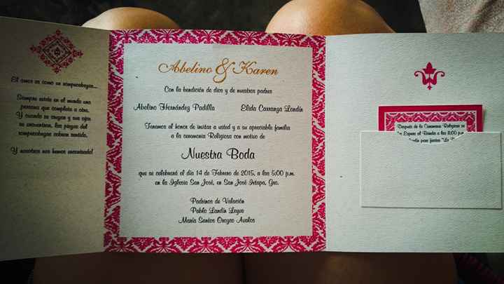 Mis invitaciones❤ - 5
