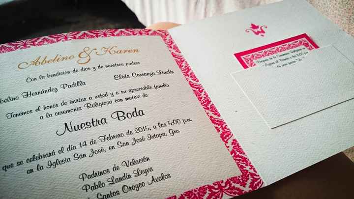 Mis invitaciones❤ - 6