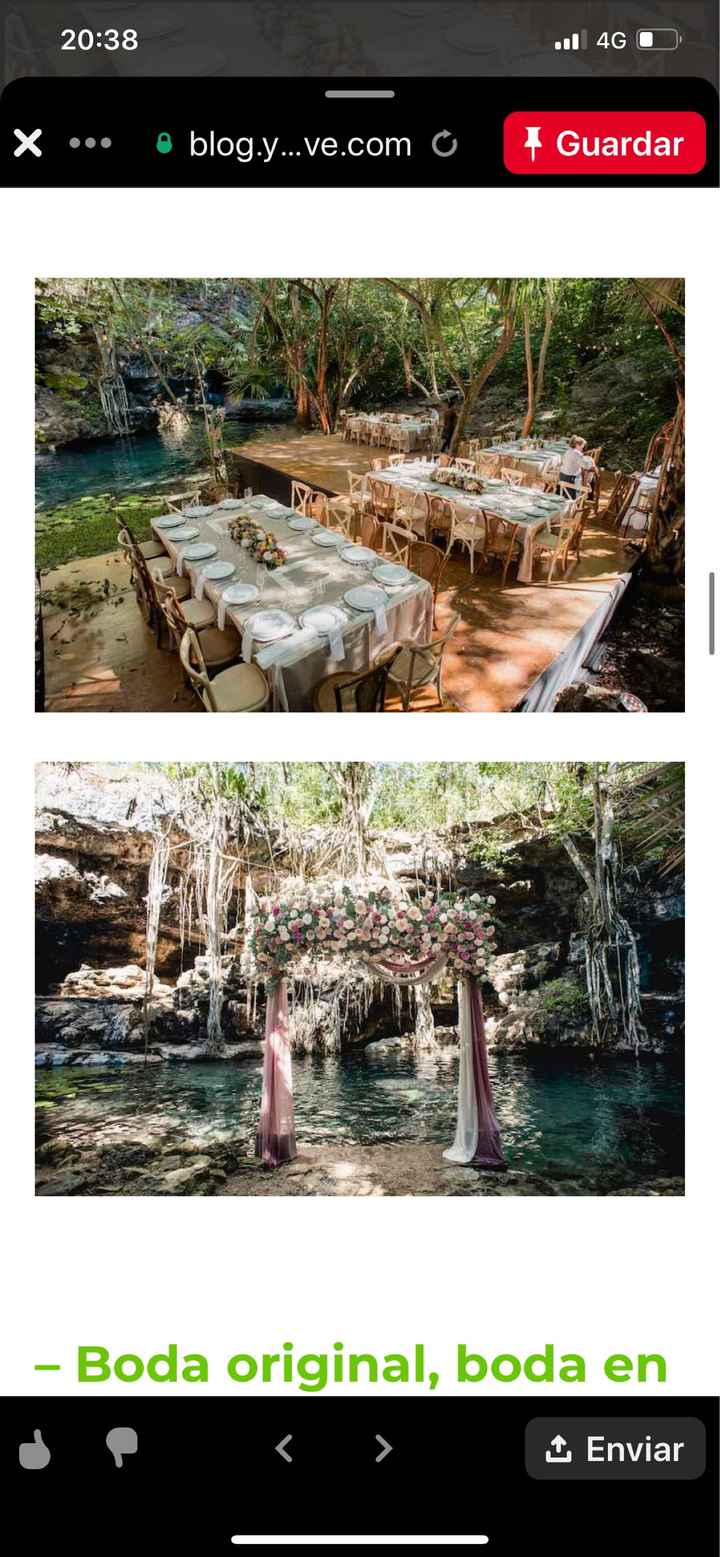 Mi boda en un cenote - 1