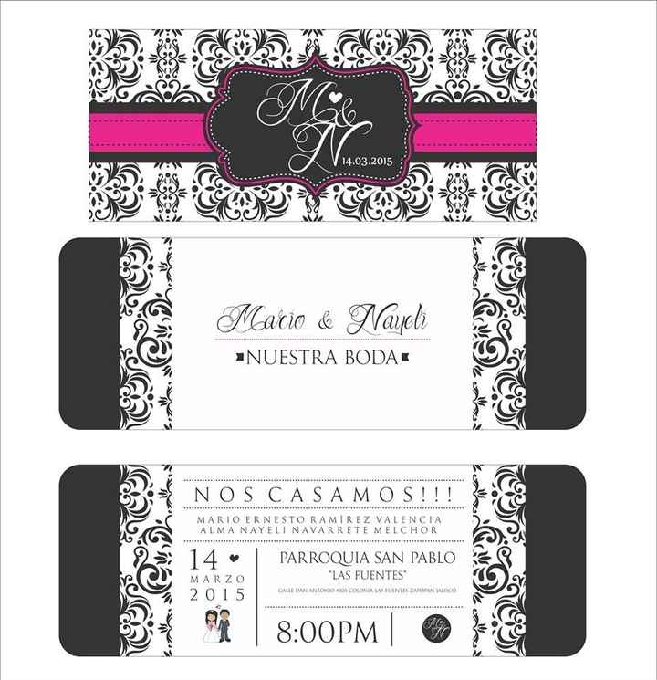 Mi vestido zapatos ramo e invitaciones  - 1