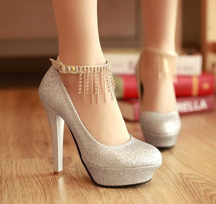 dia b, ivory, tacones, zapatillas