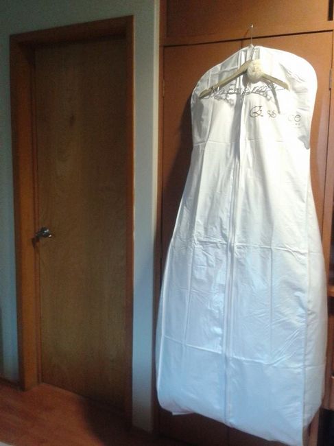 Vestido ya en casa