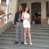 Con mi amor en la escalera 2