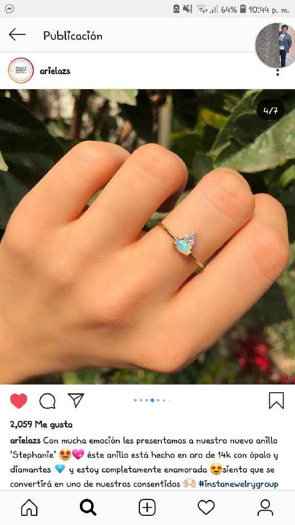 Si hubieras podido elegir el anillo de compromiso.. - 1