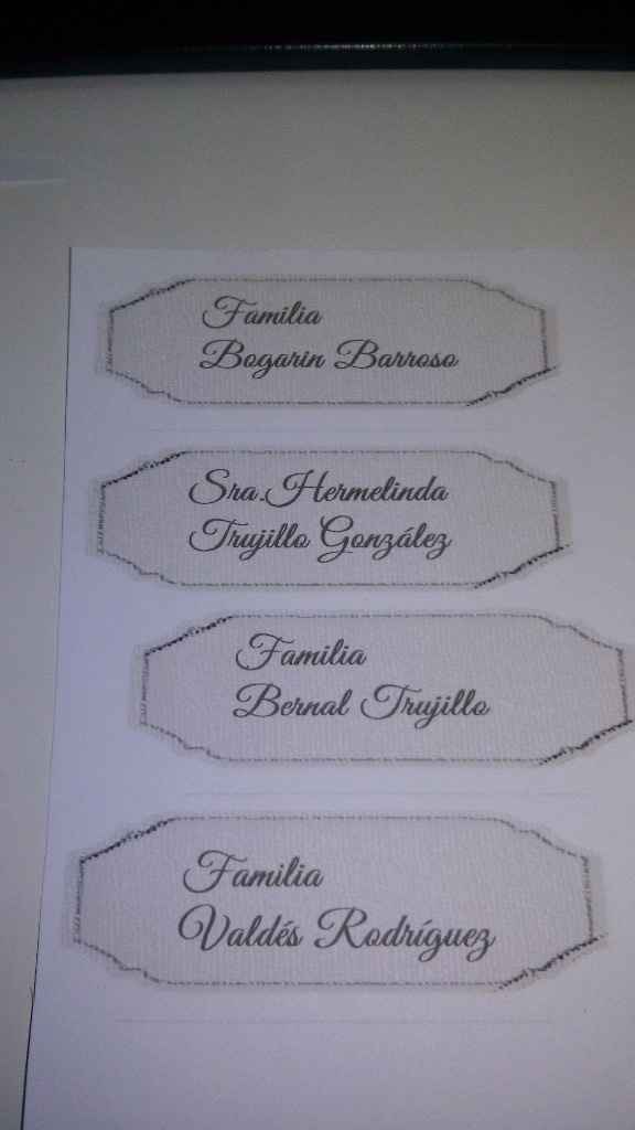 Rótulos de invitaciones