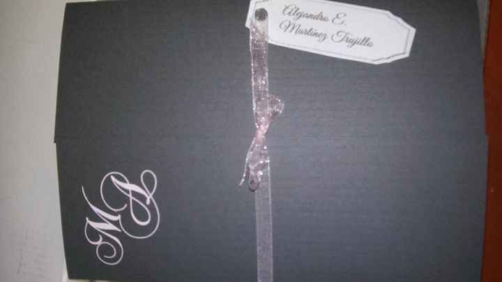 Mis rótulos de invitaciones - 1