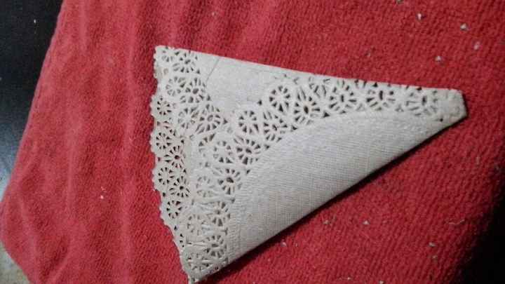 A 33 días, mis avances: conitos para pétalos - 1