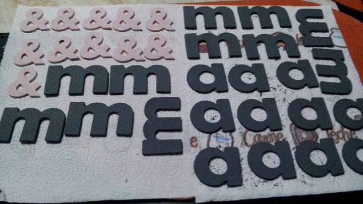 Y siguen los avances: nuestras iniciales - 1