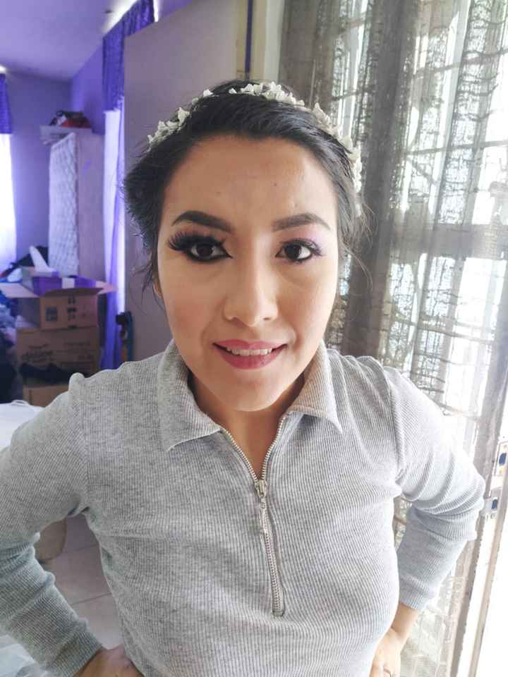 Prueba de maquillaje y peinado - 1