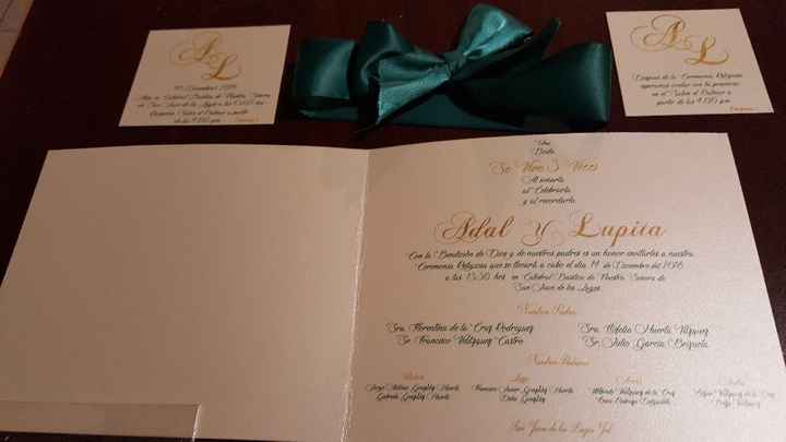 Ya tengo invitaciones - 2