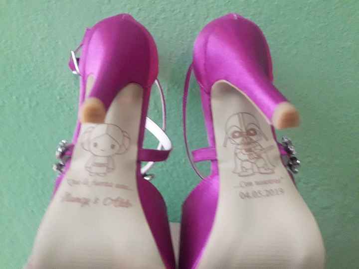 Llegaron mis zapatillas!!!!! 😍👠💜 - 2