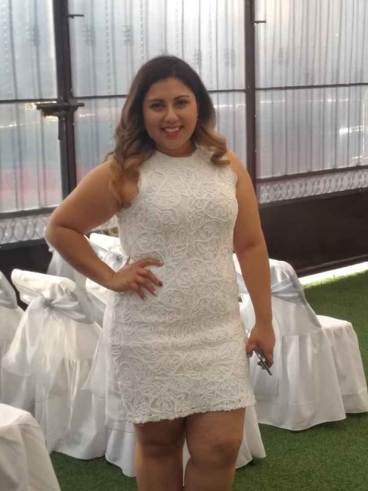vestido para boda civil - 1