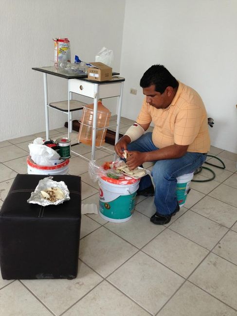 en casa