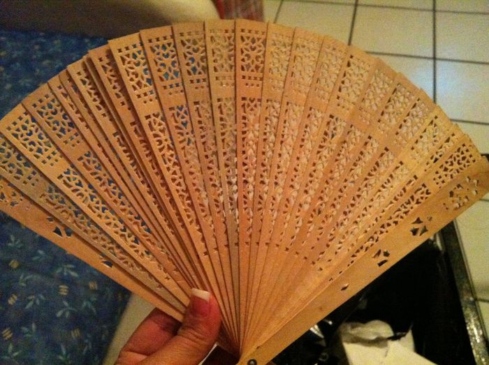 abanicos de