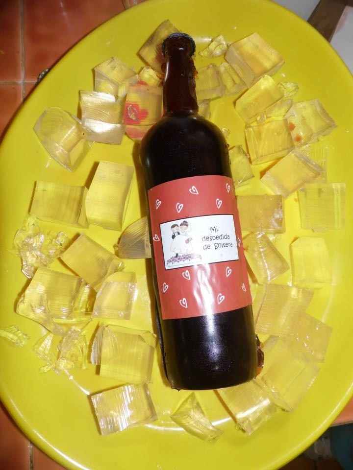 gelatina de botella