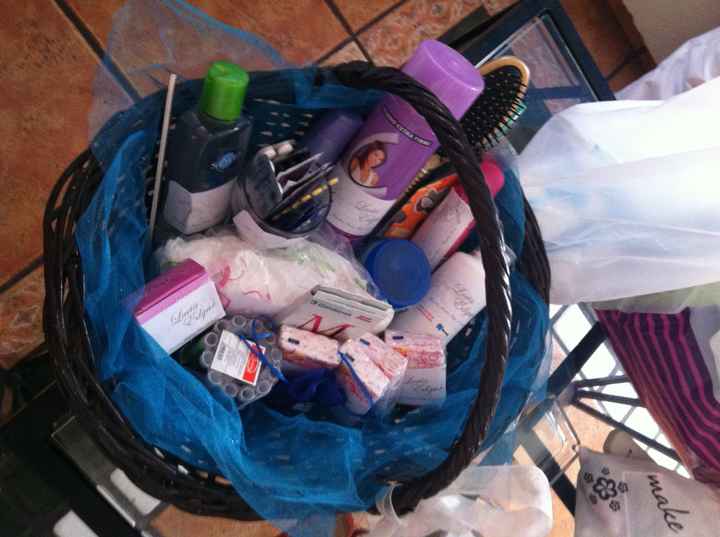 canasta de baño