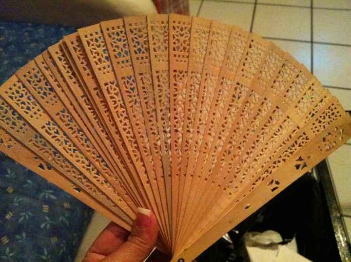 abanicos de
