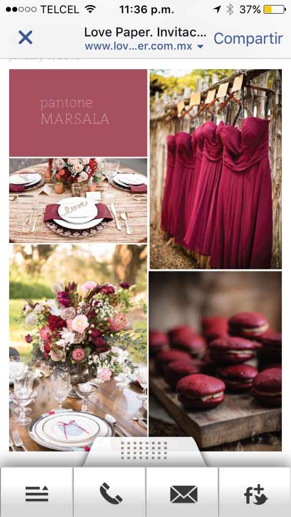 Colores de boda en noviembre - 1