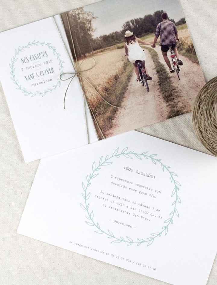 Invitaciones originales - 1