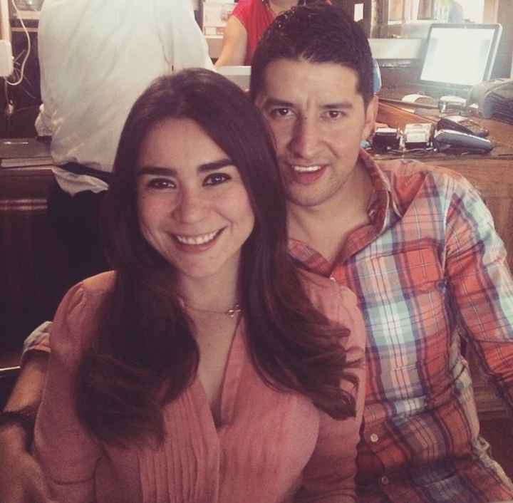 La primera foto juntos - 1