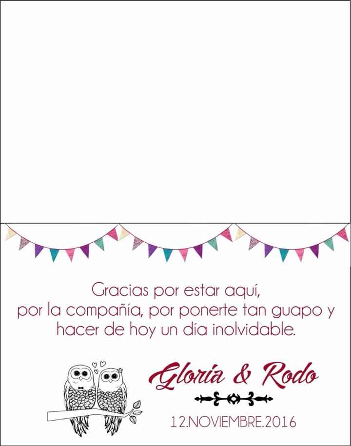 Tarjetas de agradecimiento! - 2