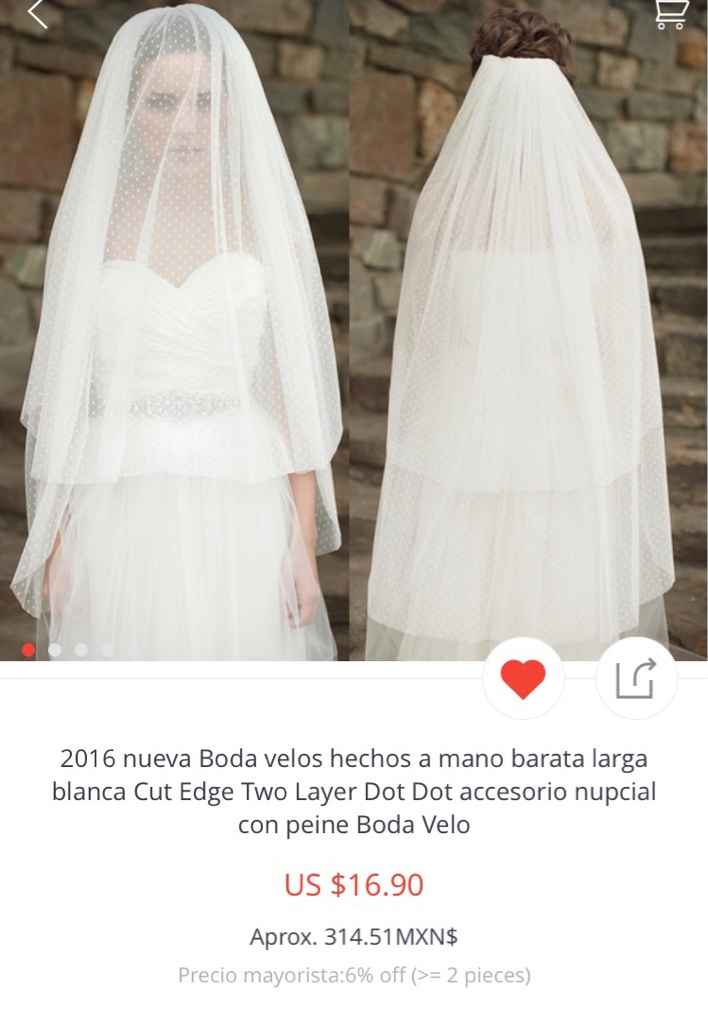 Velo de novia - 1
