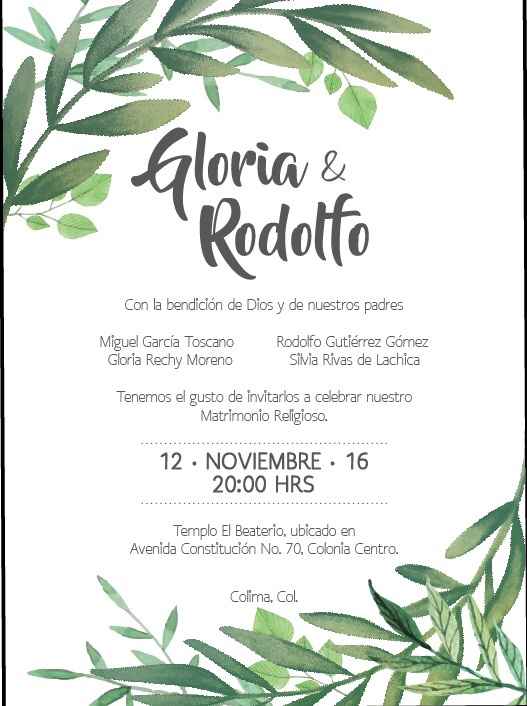 Listas las invitaciones! - 1