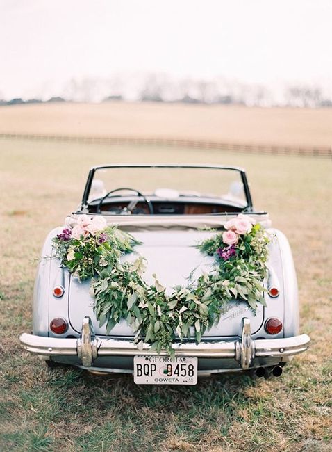 El carro de los novios!! - 1