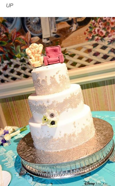 Pasteles de boda de disney - 7