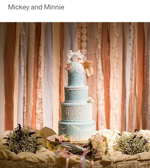 Pasteles de boda de disney - 9