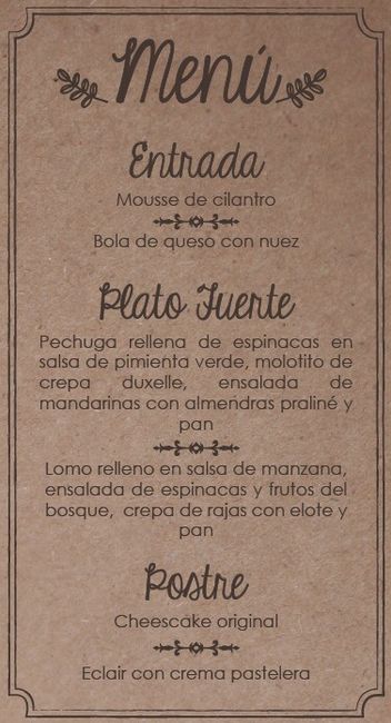 Dilema con el menú - 1