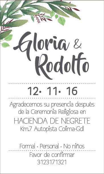 Texto para invitaciones! - 2