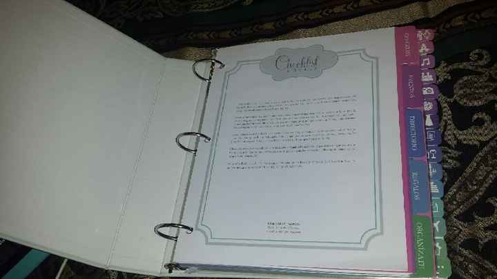 Carpeta de "checklist novias " - 2