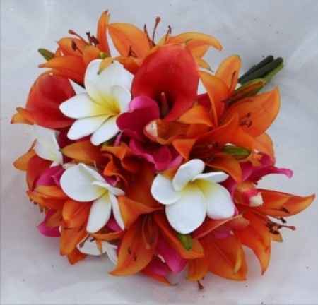 Bouquet naranja