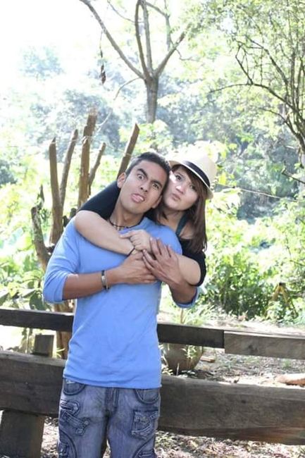 La trayectoria con tu amor! ¿Cuál es tu primera foto como novios? - 2