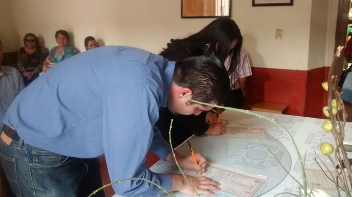 Nuestra boda al civil. - 2