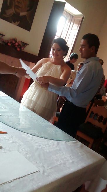 Nuestra boda al civil. - 8