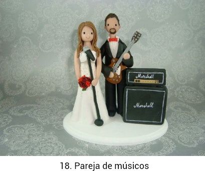 Topper pastel de bodas - 16